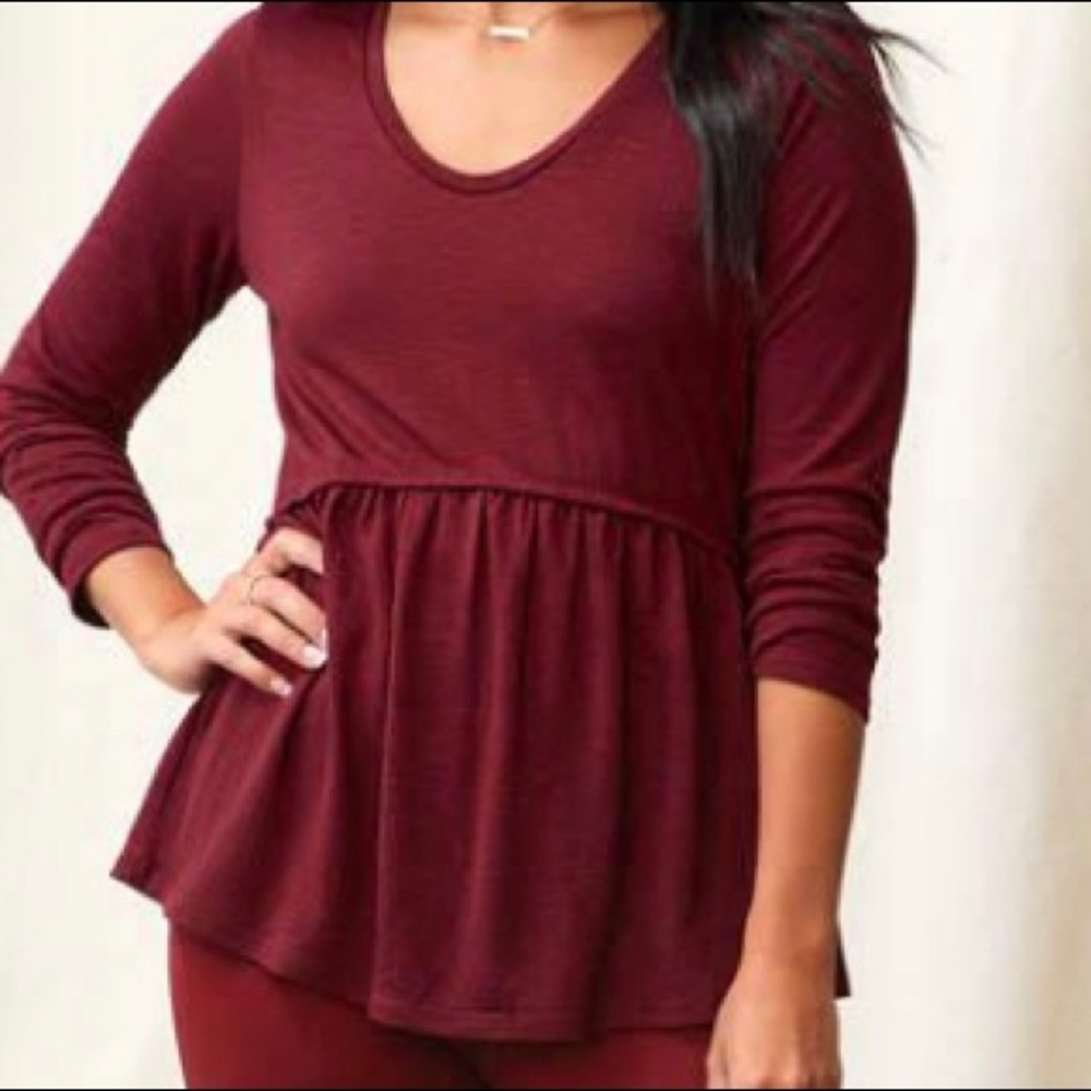 NWT Matilda Jane Alisa Baby Doll Knit Top size Small